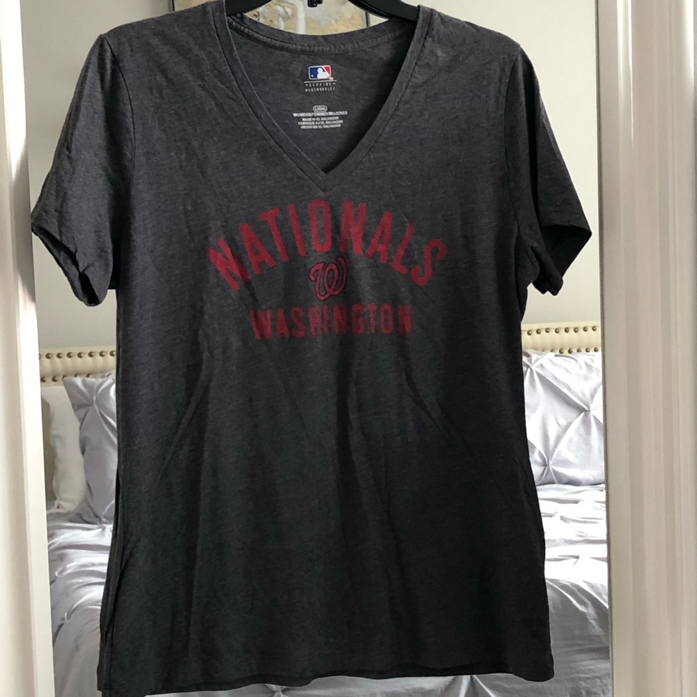 Washington Nationals Baseball T-shirt Sz L